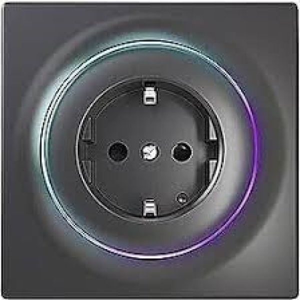 FIBARO Розетка Walli Outlet Single FGWOF-011 ЧЕРНЫЙ — фото 3