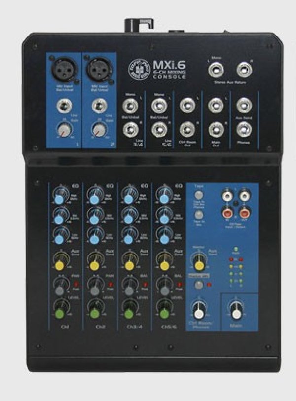 TOPP PRO Микшерный пульт MXi.6 USB — TOPP PRO