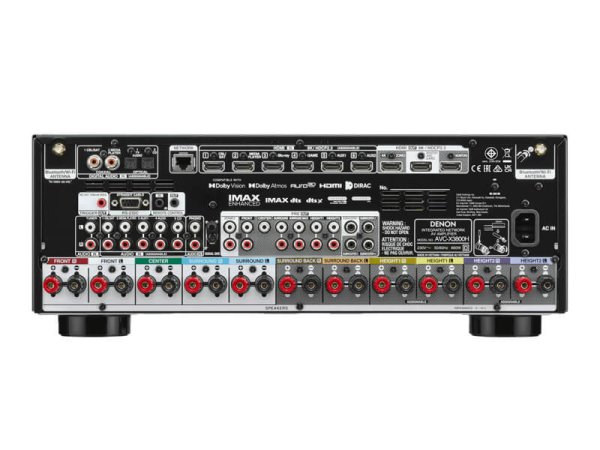 DENON AV-усилитель AVC-X3800H ЧЕРНЫЙ — фото 2