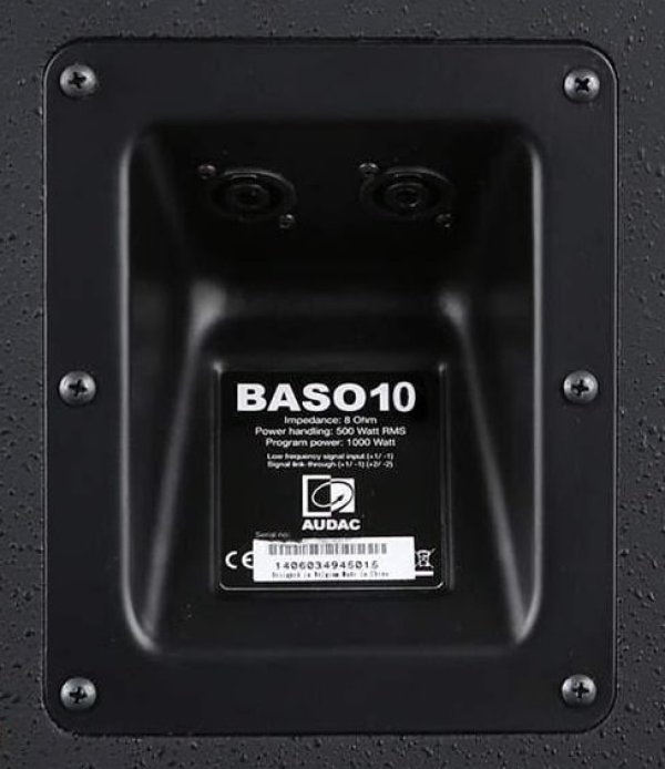 AUDAC Громкоговоритель BASO10/B — фото 4