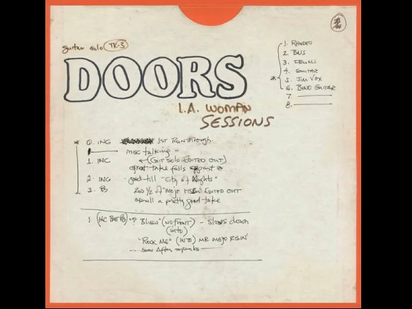 Виниловая пластинка The Doors - L.A. Woman Sessions — Разное