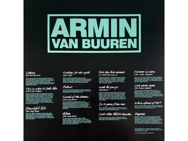 Виниловая пластинка Buuren, Armin Van-Intense -Hq- Label:Music on vinyl EAN:8719262013490 — фото 3