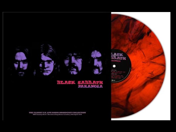 Виниловая пластинка Black Sabbath – Paranoia (BBC Sunday Show : Broadcasting House London 26th April 1970) — Разное