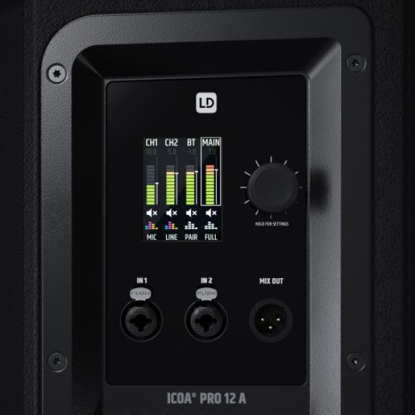 LD SYSTEMS Громкоговоритель активный LDICOA12A PRO — фото 6