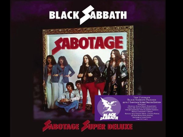 Виниловая пластинка Black Sabbath – Sabotage — Разное