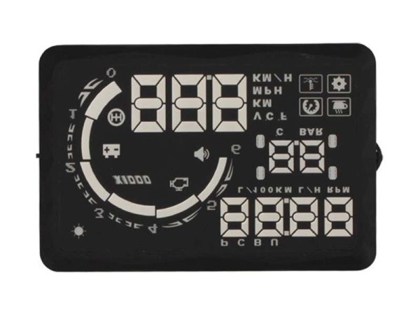 Проектор на лобовое стекло автомобиля S5 HUD