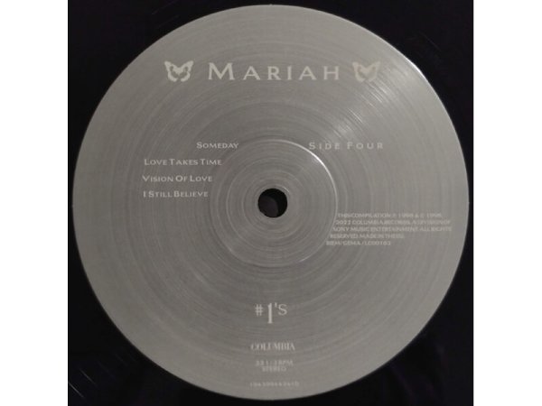 Виниловая пластинка CAREY MARIAH: NUMBER 1 S - RSD 2022 RELEASE EAN:0194399442418 — фото 4