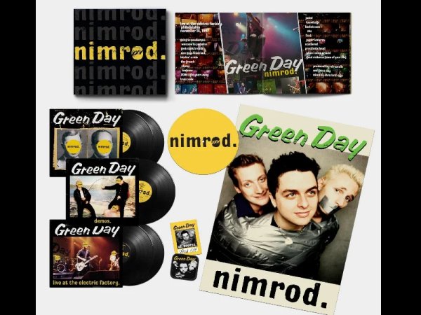 Виниловая пластинка Green Day – Nimrod. XXV — Разное