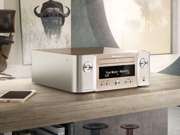 MARANTZ Стерео мини ресивер MCR612 СЕРЕБРО — фото 3