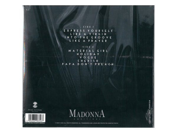 Виниловая пластинка MADONNA: AMBITIOUS (CRYSTAL VINYL) EAN:5906660083467 — фото 2