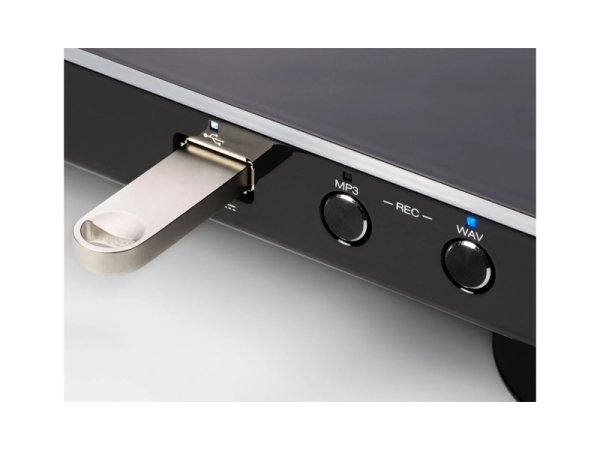 DENON Проигрыватель винила DP-450USB ЧЕРНЫЙ — фото 4