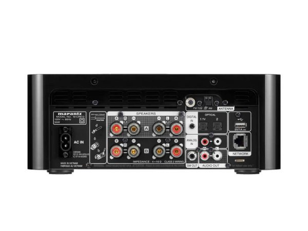 MARANTZ Стерео мини ресивер MCR612 ЧЕРНЫЙ — фото 5