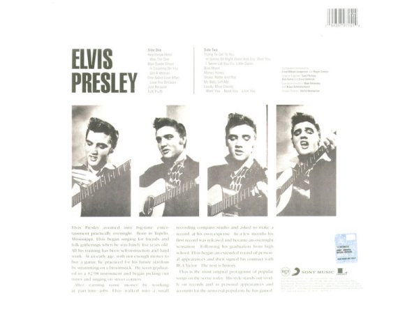 Виниловая пластинка PRESLEY ELVIS: ELVIS PRESLEY - WHITE VINYL EAN:0194397971514 — фото 2