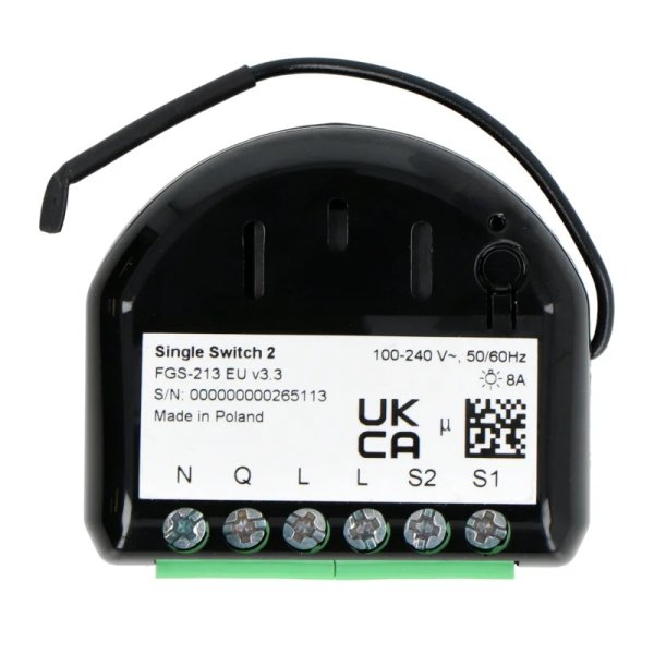 FIBARO Модуль Single Switch FGS-213 — фото 3