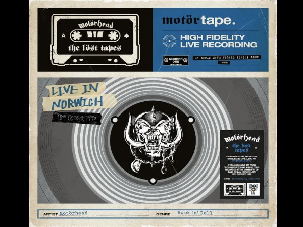 Виниловая пластинка Motörhead – The Löst Tapes Vol. 2 (Live In Norwich 1998) — Разное