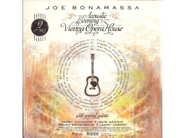 Виниловая пластинка BONAMASSA JOE: AN ACOUSTIC EVENENING(2LP) EAN:8712725740315 — фото 2
