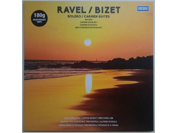 Виниловая пластинка Maurice Ravel, Georges Bizet – Bolero / Carmen Suites — Разное