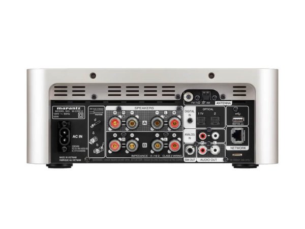 MARANTZ Стерео мини ресивер MCR612 СЕРЕБРО — фото 5