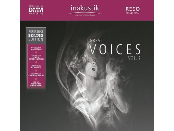 Виниловая пластинка Inakustik - Great Voices,Vol.2 — Разное