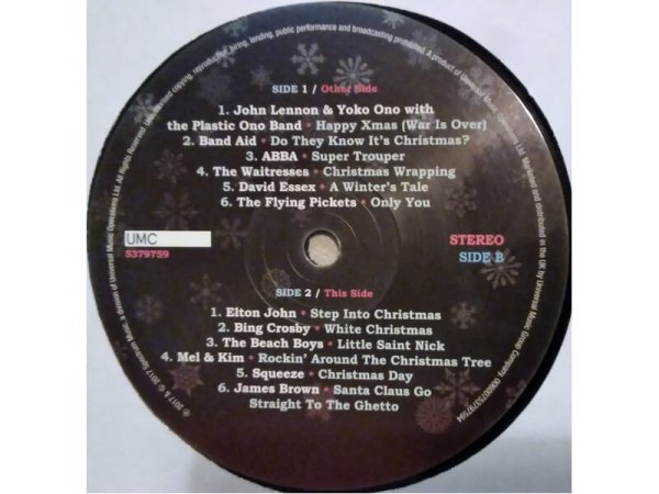 Виниловая пластинка VARIOUS ARTISTS: TOP OF THE POPS CHRISTMAS EAN:0600753797594 — фото 2