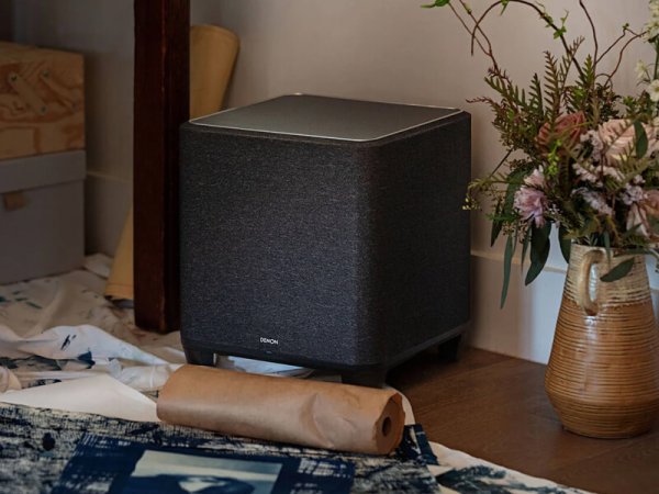 DENON Беспроводной сабвуфер HOME ЧЕРНЫЙ — фото 8