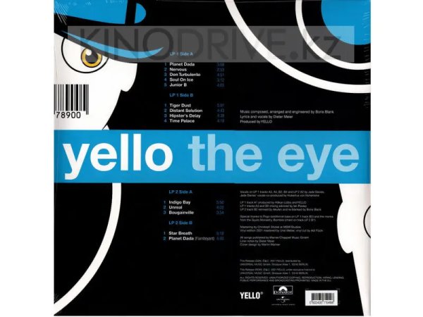 Виниловая пластинка Yello – The Eye — Разное