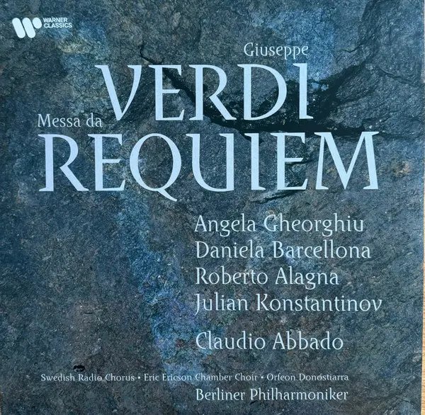 Виниловая пластинка ABBADO CLAUDIO - BERLINER PHILHARMONIKER - Messa da Requiem — Разное