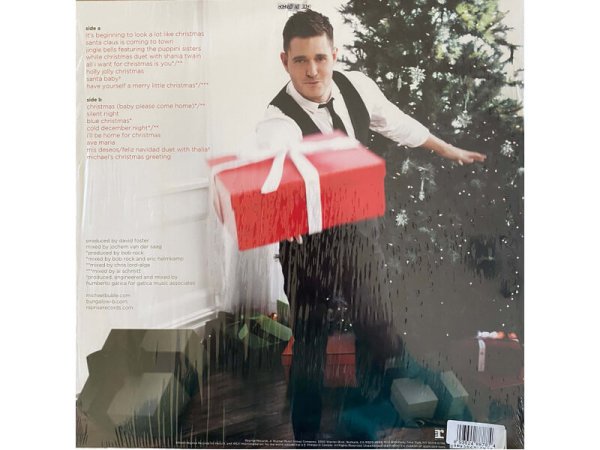 Виниловая пластинка Buble, Michael-Christmas -Coloured/Ltd-: Reprise EAN:0093624904243 — фото 2