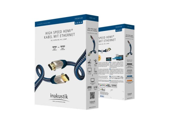 inakustik Кабель Prem II HDMI - HDMI 5m EAN:4001985507597 — фото 4