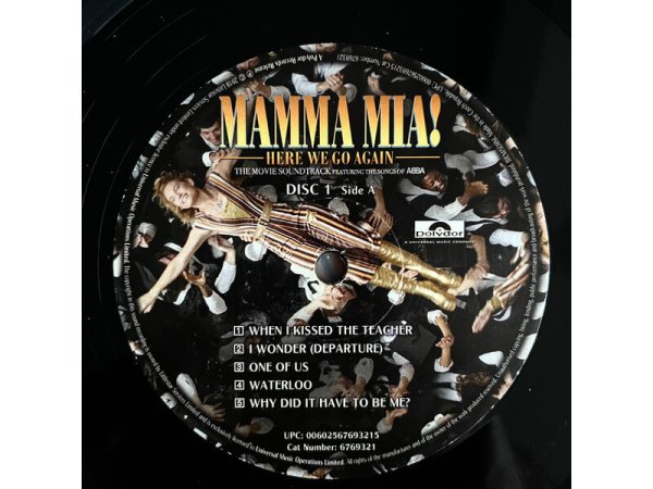 Виниловая пластинка OST: MAMMA MIA HERE WE GO AGAIN (2 LP) EAN:0602567693253 — фото 3