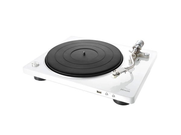 DENON Проигрыватель винила DP-450USB БЕЛЫЙ — Denon