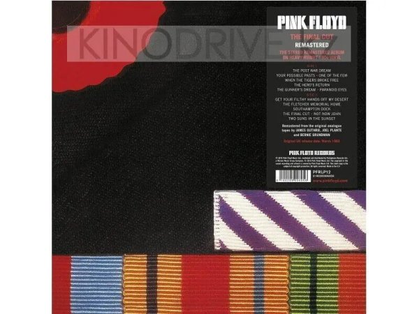 Виниловая пластинка Pink Floyd - Final Cut: Warner — Разное