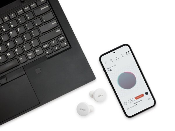 DENON Наушники PERL PRO AHC15PLWTEM БЕЛЫЙ — фото 5