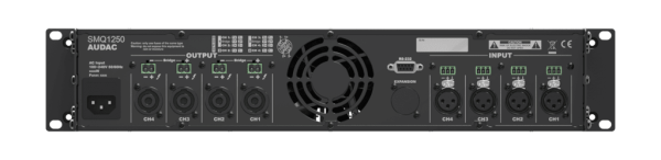 AUDAC Усилитель низкоомный (4-8 Ом) SMQ1250 — Audac