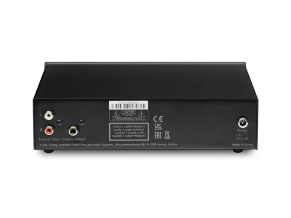 PRO-JECT Проигрыватель CD Box E ЧЕРНЫЙ — фото 3