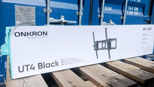 ONKRON Кронштейн UT4cn ЧЕРНЫЙ-УЦЕНКА — фото 5