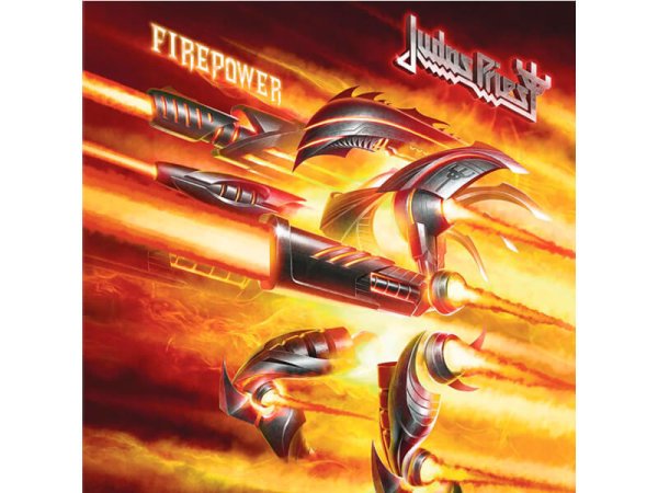 Виниловая пластинка JUDAS PRIEST: FIREPOWER - BLACK WITH CLEAR SWIRL VINYL EAN:0190758048710 — Разное