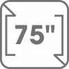 75"