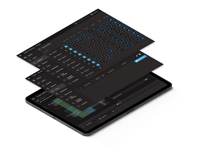 AUDAC Touch™ v2.4 - позволит усилить звук, упростить управление