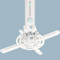 Потолочный кронштейн для проектора ONKRON K4A белый - Снят с производства