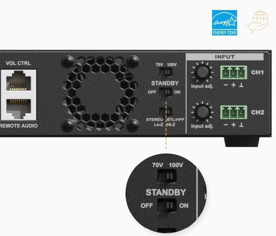 Усилитель мощности AUDAC SCP212