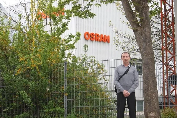 Наши сотрудники на заводе OSRAM в городе Айштатт!