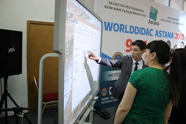 ТОО &ldquo;STEPLine&rdquo; представило интерактивные технологии XXI века на выставке WorldDidac Astana-2015