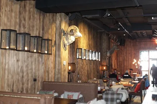 AUDAC в высокогорном ресторане "CHALET"