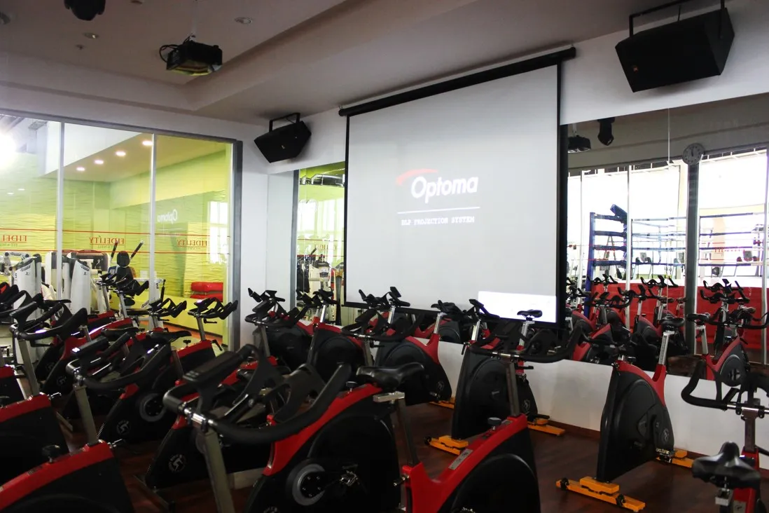 AUDAC звучит в клубе здоровья “FIDELITY FIT & WELL” (в зд. «Esentai Mall»), г. Алматы