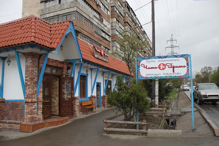 AUDAC звучит в грузинском ресторане «Чито-Грито»