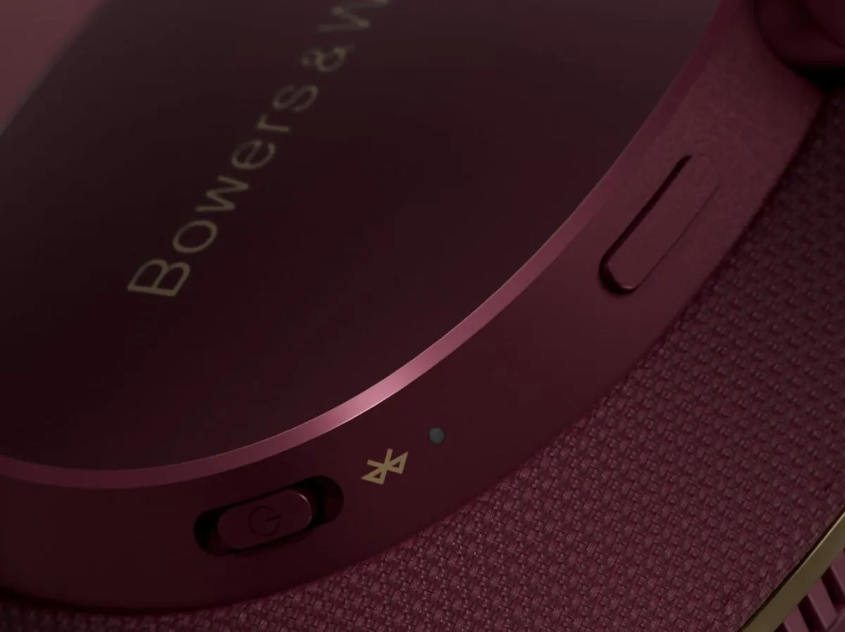 Элементы управления Bowers & Wilkins Px7 S3 Vintage Maroon