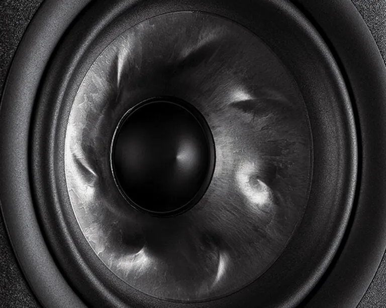 Низкочастотный динамик Turbine Cone акустической системы Polk Audio Reserve R600