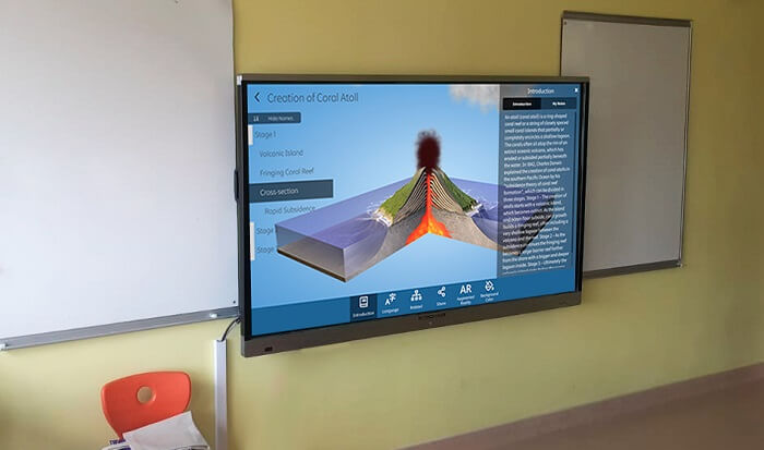 Интерактивные панели InTech работают в Школе-лицее “NURORDA”, г. Нур-Султан