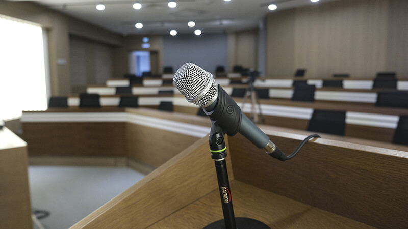 Комплексное оснащение поточной аудитории в KIMEP